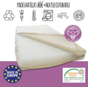 pack matelas + housse