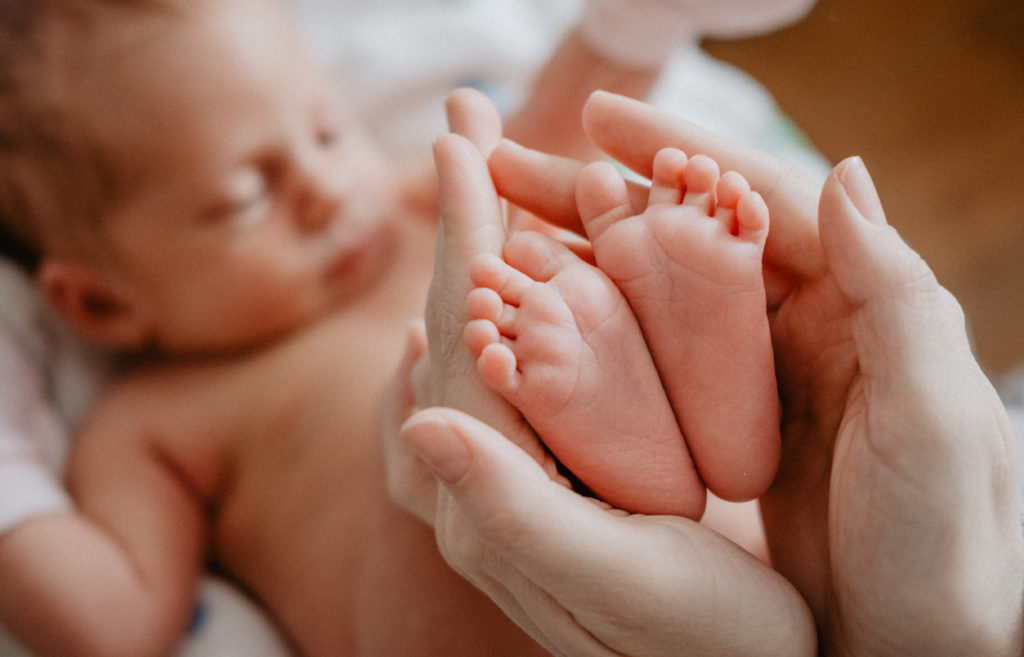 Bébé lutte contre le sommeil