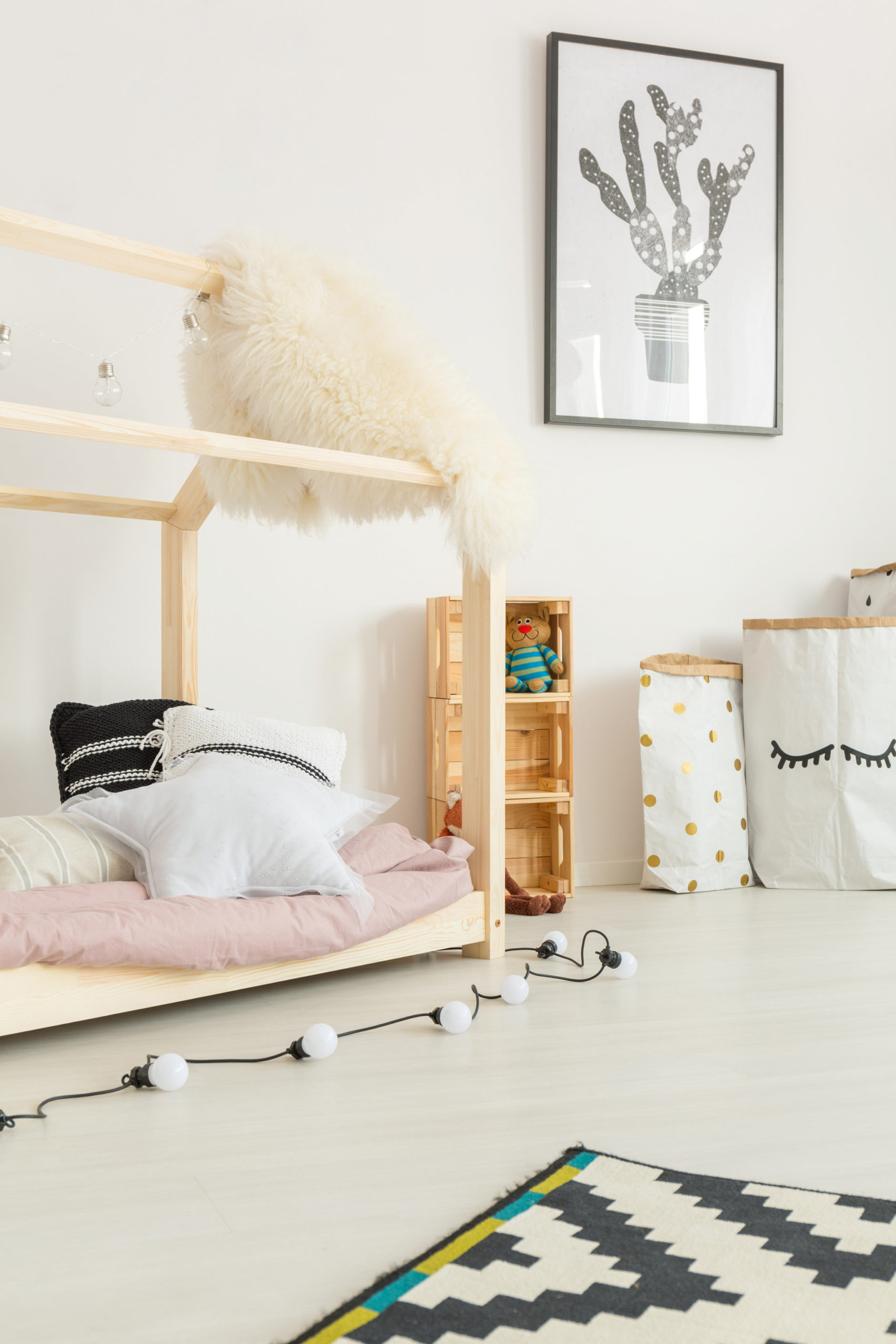 Lit cabane pour chambre enfant