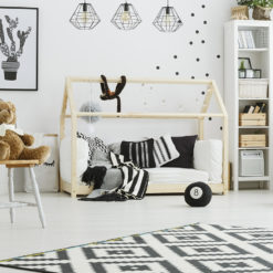 Chambre enfant lit cabane Montessori Fabriquer un Lit Cabane