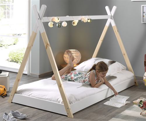 lit tipi montessori 90x200