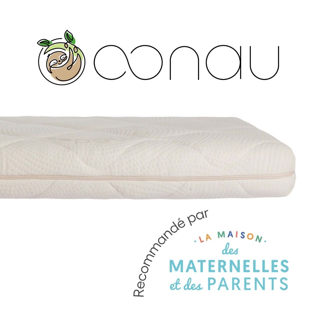 le matelas oonau en coton bio pour bébé 