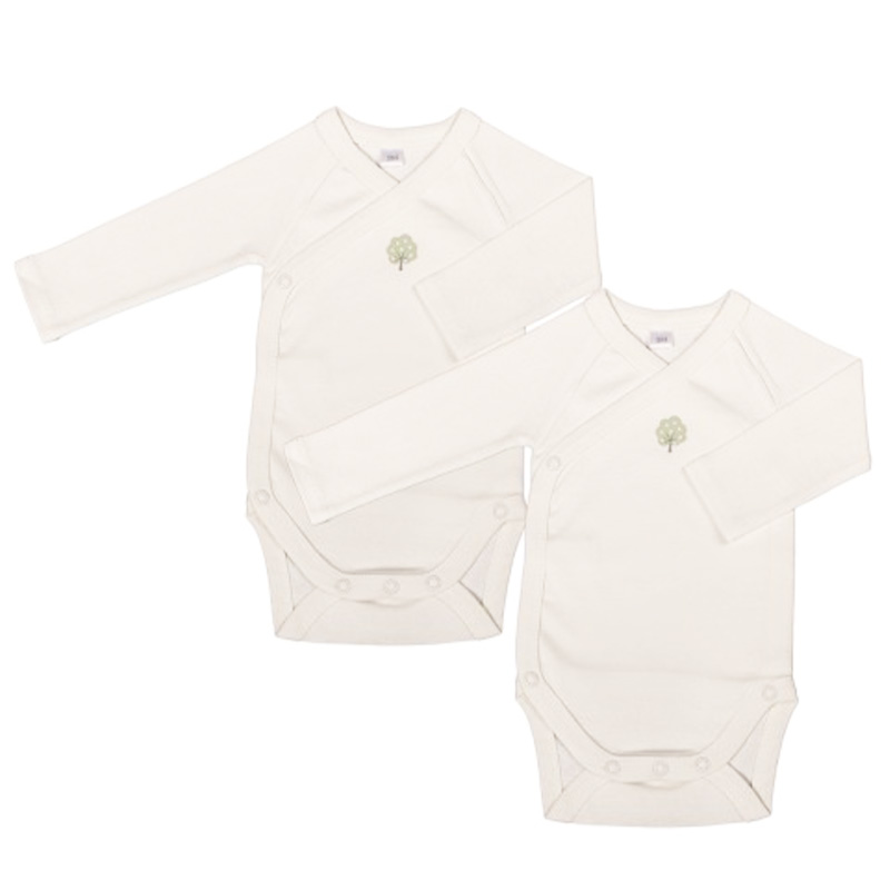 Lot de 2 Bodys coton bio