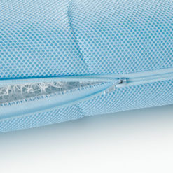 Matelas enfant maille 3D Oonau - bleu ciel
