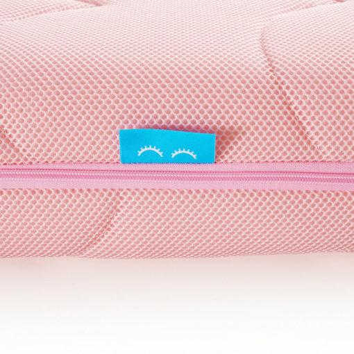 Matelas enfant maille 3D Oonau rose pale