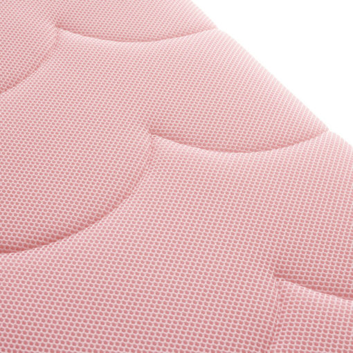 Matelas enfant maille 3D Oonau rose pale