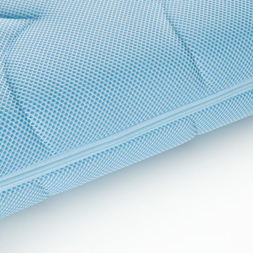 Matelas enfant maille 3D Oonau - bleu ciel