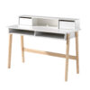 KIDDY BUREAU AVEC SURMEUBLE BLANC