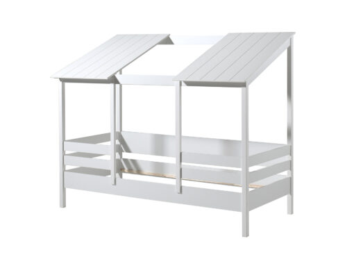 LIT CABANE HOUSEBED TOIT BLANC