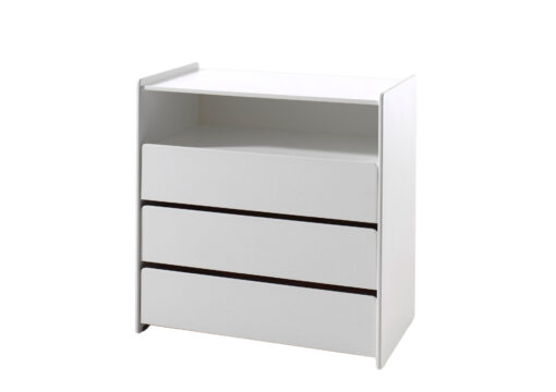 KIDDY COMMODE 3 TIROIRS BLANC