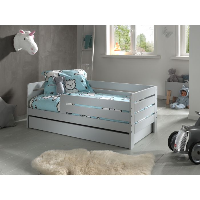 LIT JUNIOR 71 - 70X140CM GRIS