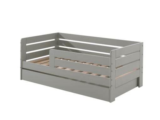 Combinaison TODDLER se compose du lit junior gris (70 x 140 cm) avec tiroir de rangement. 1