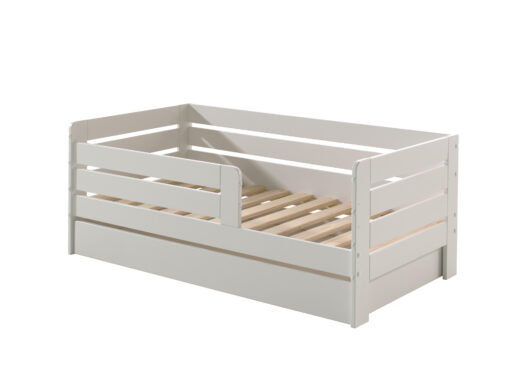 Combinaison TODDLER se compose du lit junior blanc(70 x 140 cm) avec tiroir de rangement. 1