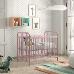 Lit Bébé BRONXX 60x120 : MISTY PINK